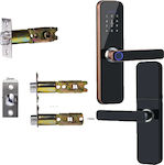 Electronic Lock Smart in color Black