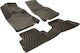 Carro 234271 Floor mats mats 3d Rubber Tpe Subaru Forester 2013-2018 4 Pieces Black