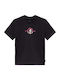 Kids Short-sleeved Black Top