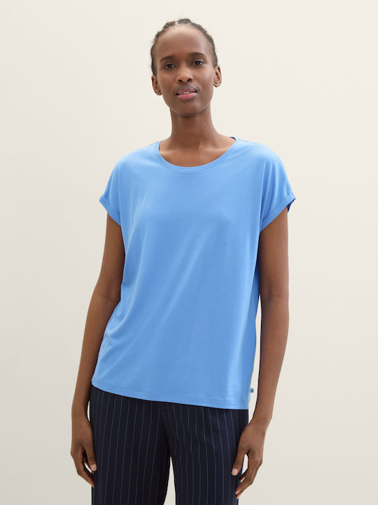 Tom Tailor Fluent Women's T-shirt Blue