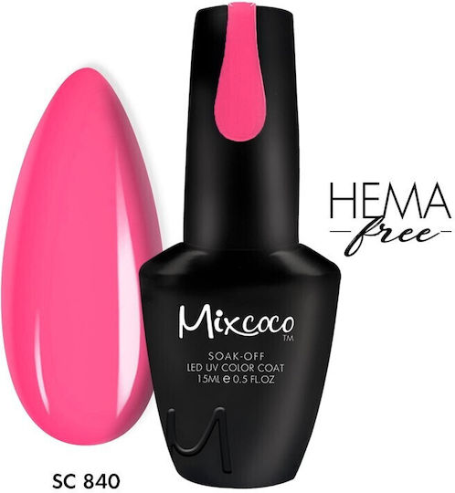Mixcoco Хибриден Лак за Нокти 840 15мл 1бр