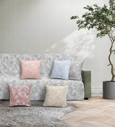 Madi Four-Seater Sofa Throw Fern 170x340cm Grey
