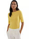 Ralph Lauren Damen T-shirt Primrose Yellow