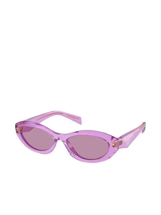 Prada Women's Sunglasses with Purple Plastic Fr...