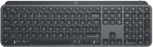 Logitech MX Keys Business Ασύρματο Πληκτρολόγιο Αγγλικό US Γκρι