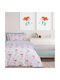 Das Home Set Kids Duvet Cover Single with Pillowcase Pink-lilac-mint 160x240cm