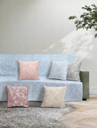 Madi Fern Armchair Throw 170x180cm Light Blue