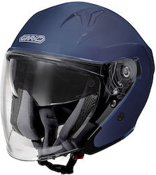 Garibaldi G40 Matt Blue Motorradhelm Jet ECE 22.06 1300gr