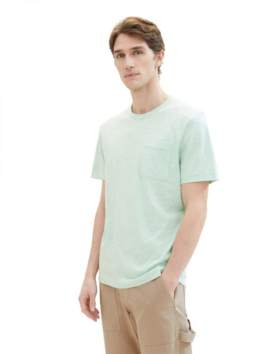 Tom Tailor Ανδρικό T-shirt Κοντομάνικο Πρασινο