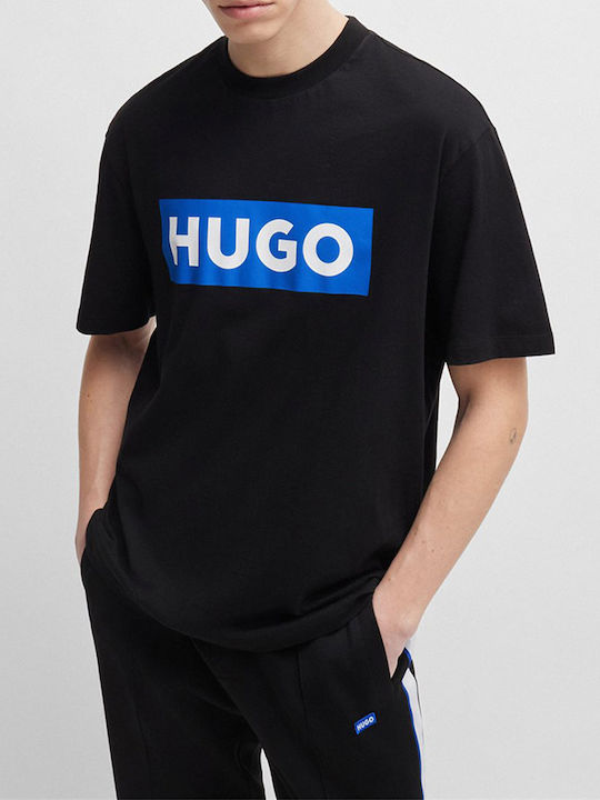 Hugo Boss Ανδρικό T-shirt Κοντομάνικο Black