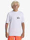 Quiksilver Kinder-T-Shirt Weiß