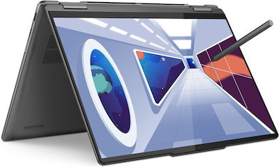 Lenovo Yoga 7 14IRL8 14" OLED Ecran Tactil (i7-1360P/16GB/512GB SSD/W11 Acasă) Furtună gri