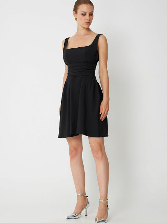 Desiree Mini Φόρεμα Μαύρο
