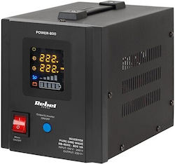 Rebel UPS 800VA 500W cu 2 IEC Prize