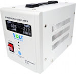 Volt Polska UPS 1000VA 700W with 2 Schuko Power Plugs