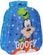 Disney Cl?sicos Goofy Σχολική Τσάντα Πλάτης Νηπιαγωγείου με Θήκη για Παγούρι Μπλε 8.64lt 27 x 10 x 33εκ
