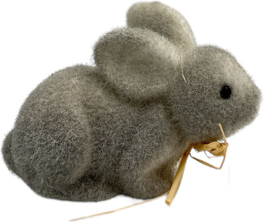 Osterhase Grau 14x10x7cm