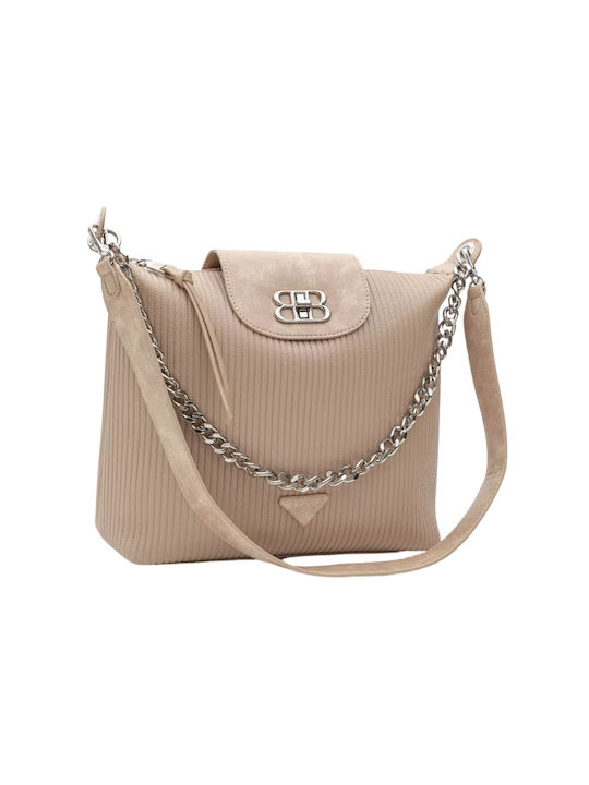 Fragola Damen Tasche Schulter Beige