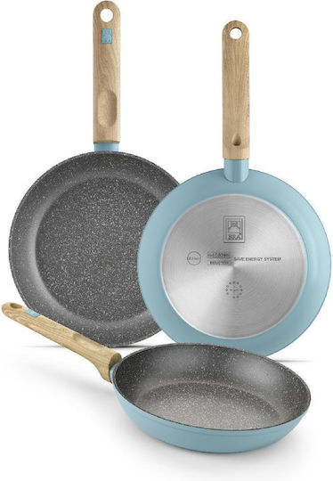 Bra Nordik Set de Tigăi din Aluminiu 3 Piese