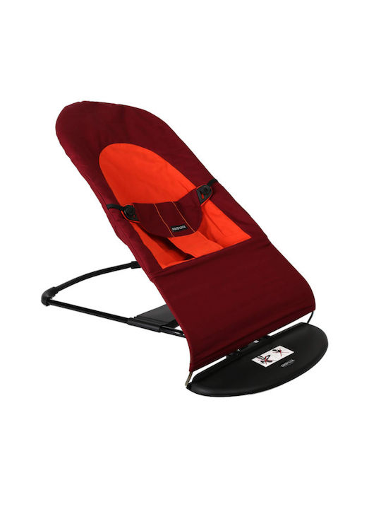 Manual Baby Relax 2 in 1 Baby Rocker Red for Child up to 13kg