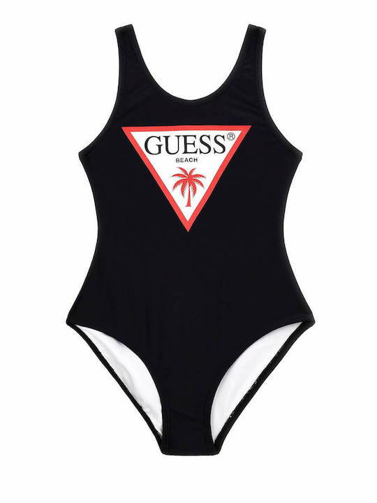 Guess Παιδικό Μαγιό Ολόσωμο Μαυρο Guess Παιδικό Μαγιό Ολόσωμο Μαυρο