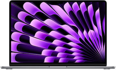 Apple MacBook Air 15" (2024) 15.3" Retina Display (M3-8-core/16GB/512GB SSD) Space Gray (GR Keyboard)
