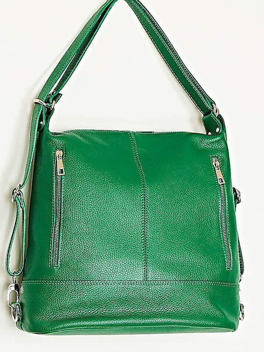 Cuca Leder Damen Handtasche Rucksack Handtasche...