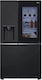 LG Ψυγείο Ντουλάπα Total NoFrost Υ179xΠ91xΒ73.5εκ. Μαύρο