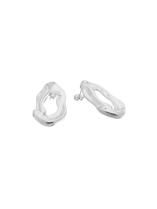 Stud earring Bjly-5598 Silver earring