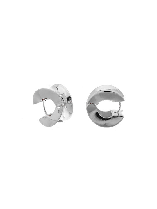 Stud earring Bjly-5640 Silver