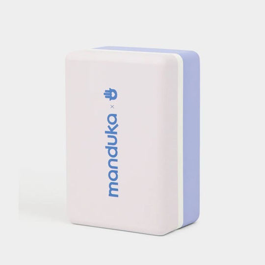 Manduka Recycled Foam Block Yoga Block Μπλε