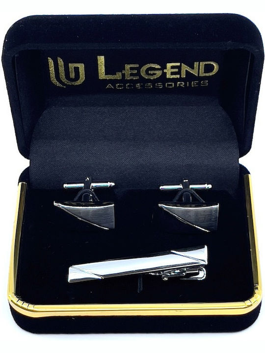 Legend Accessories Μανικετόκουμπα από Ασήμι