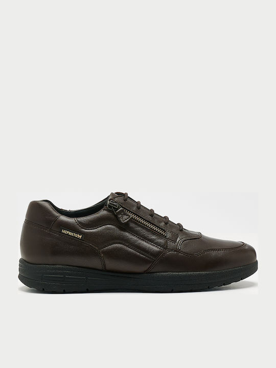 Leder Herren Freizeitschuhe Anatomisch Braun