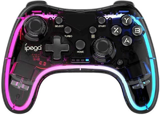 105460 Wireless Gamepad for Android PC PS3 PS4 Switch iOS Black 
