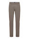 Funky Buddha Men's Trousers Chino in Regular Fit Grey