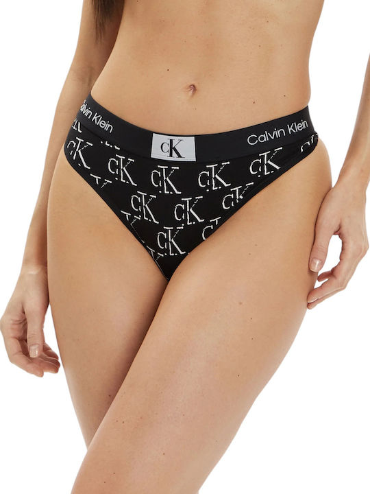 Calvin Klein W 050-0025215 Modern Thong 000qf7221e-loc Multi