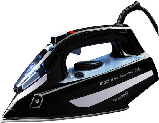 Hausberg Σίδερο Ατμού 2200W με Κεραμική Πλάκα