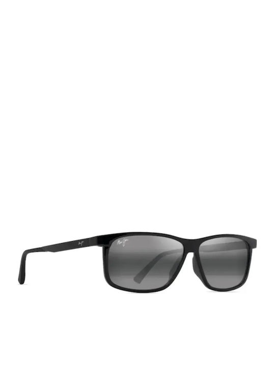 Maui Jim Γυαλιά Ηλίου Μαύρα με Κοκκάλινο Σκελετό