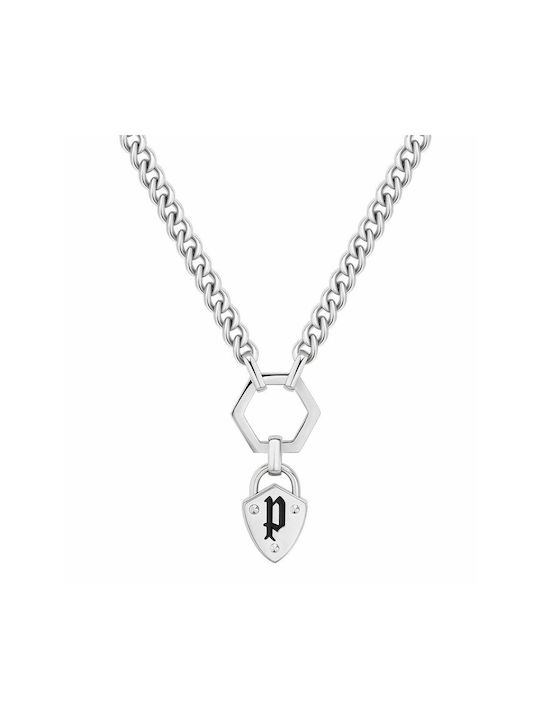 Police Necklace from Steel