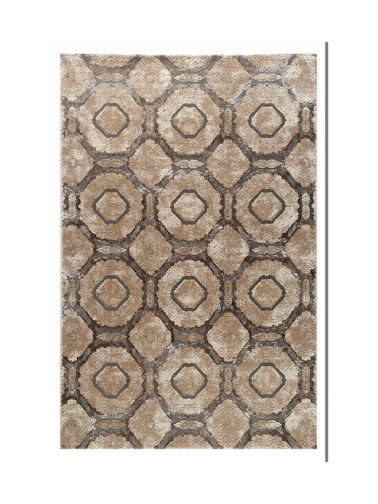 Tzikas Carpets Rug Rectangular Coffee-grey