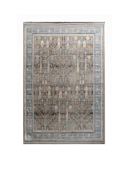 Tzikas Carpets Χειροποίητο Χαλί Ορθογώνιο με Κρόσια Πολύχρωμο