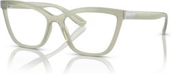 Dolce & Gabbana Damen Acetat Schmetterling Grün...