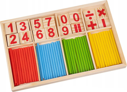 Montessori Joc Educațional Litere și numere din Lemn