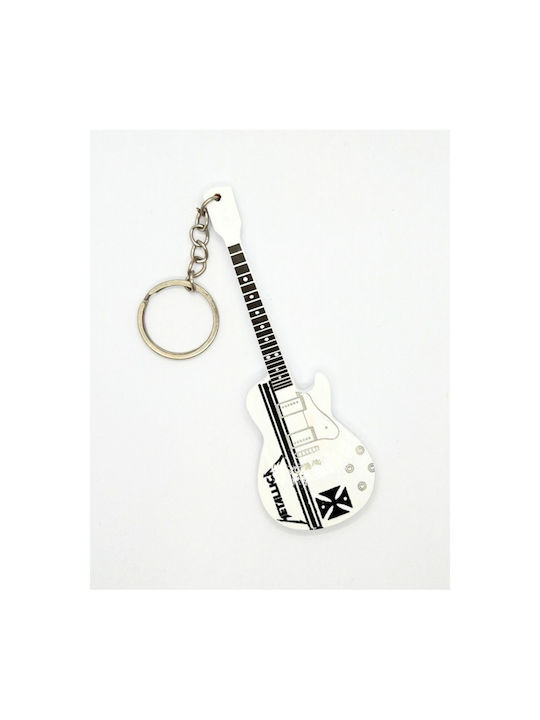 Κιθάρα Μπρελόκ Metallica Mkr993-k-λευκό