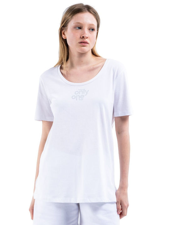 Target Damen Sportlich T-shirt Weiß