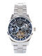 Carl Von Zeyten Men's Watch 44mm Automatic Silver