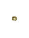 Καρφίτσα Διακοσμητική Χρυσή Πέρλα Στρας 2cm