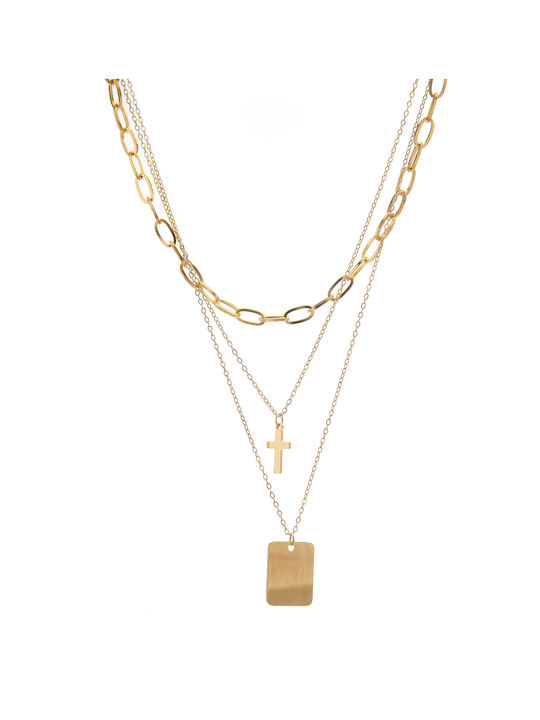 Halskette Kette Mn4324-48 Gold