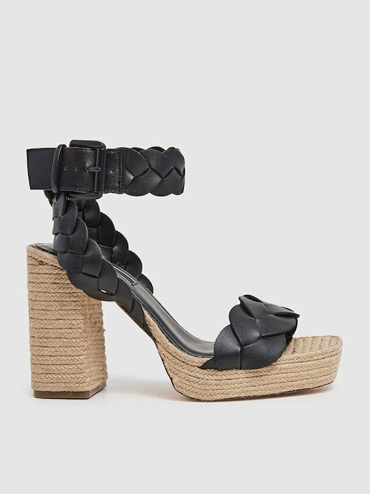 Pepe Jeans Lenny Braid Sandale Negre