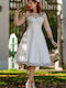 Vintage Bridal Λευκό Φόρεμα Tulle